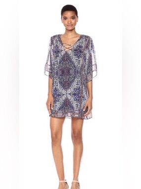 Joie -Hadiya Print 💯 Silk Dress